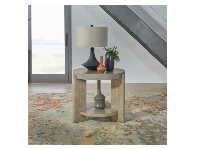 Affinity Round End Table - 674-OT1020