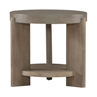 Affinity Round End Table - 674-OT1020