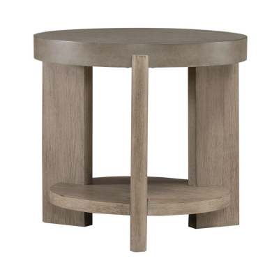 Affinity Round End Table - 674-OT1020