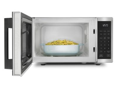 19" Whirlpool 0.9 cu. ft. Stainless Steel Countertop Microwave With Steam Clean  - WMCS3019RS