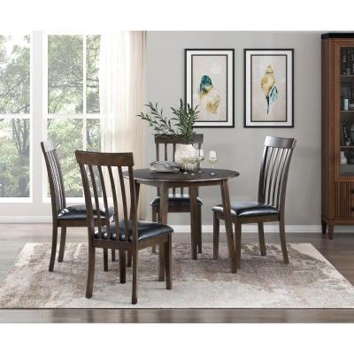 Hanlon Collection Round Drop Leaf Dining Table - 5890RD