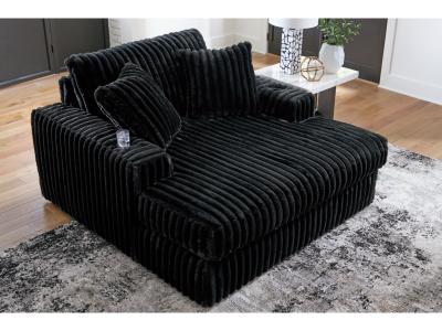 Midnight-Madness Oversized Chaise - 9810315