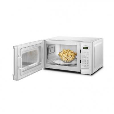 20" Danby 1.1 Cu. Ft Capacity Countertop Microwave In White - DBMW1120BWW